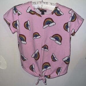 Forever 21 Kids rainbow tee